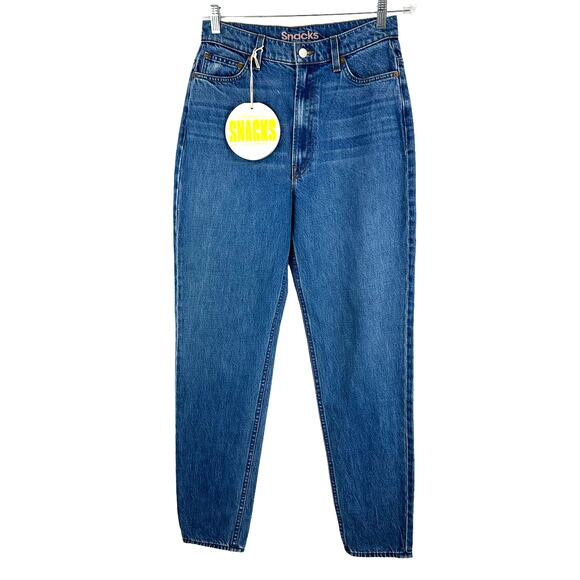 Mother Snacks NWT High Waisted Twizzy Skimp Size 28 Delicious Memories Straight - Picture 2 of 10